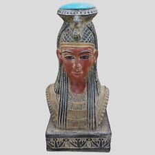 QUEEN CLEOPATRA STATUE FROM ANCIENT PHARAONIC EGYPT HISTORY ANTIQUITIES BC picture