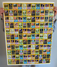 Pokemon Cards - Uncut Sheet German Neo Discovery Rare Non Holo - Psiana Quaputzi picture