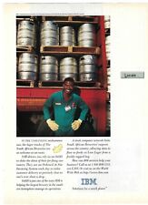 1995 IBM International Business South African Breweries Vintage Print Ad/Poster picture