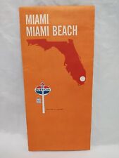 Vintage 1967 Miami Miami Beach American Oil Company Travel Brochure picture