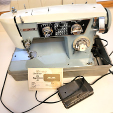 Dressmaker Sewing Machine 2470 Light Blue w/ Hard Case 38 lbs WORKING, SEE VIDEO picture