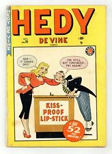Hedy De Vine Comics #35 GD+ 2.5 1949 picture