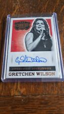 Panini Country Music GRETCHEN WILSON Autographed Card No. S-GW picture