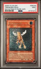 Yugioh Card Treeborn Frog Ultimate Rare Unlimited Shadow of Infinity PSA 9 picture