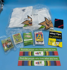 Vgt Ebay LIVE Swag: 2 NEW XL T- Shirts, MISC Cards, Booklet, & Calculator 2003 picture