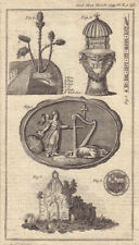Edward Fitzgerald's seal for the projected Irish Republic. Harp. Portland 1799 picture