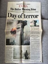9/11 Dallas Morning News Extra, 