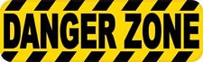10in x 3in Danger Zone Sticker Car Truck Vehicle Bumper Decal picture
