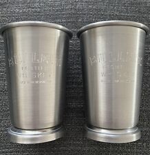 Bulleit Bourbon Frontier Whiskey Mint Julep Cups OEM Derby Day Drink Responsibly picture