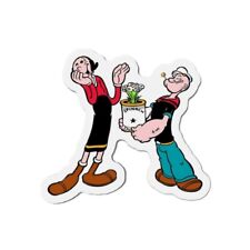 POPEYE and OLIVE OYL Die-Cut Magnets picture