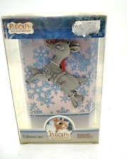 Rudolph the Red-Nosed Reindeer Christmas Ornament  Pewter by Roman INC, NIB picture
