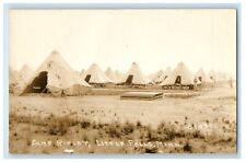 c1910's Camp Ripley Tents Little Falls Minnesota MN RPPC Photo Antique Postcard picture