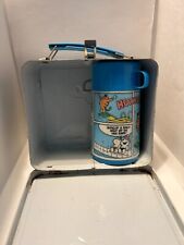 ORIGINAL VINTAGE 1982 HEATHCLIFF METAL LUNCHBOX ALADDIN NO THERMOS MOUSE INVADER picture