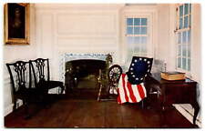 Betsy Ross House Philadelphia Pennsylvania Old Glory American flag Postcard picture