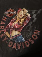 Sexy Country Girl Harley-Davidson Austin Tx 3XL SS Shirt Black picture