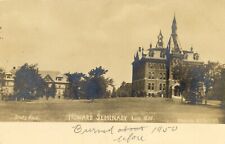 circa 1905 Bridgewater MA photo postcard, Howard Seminary picture