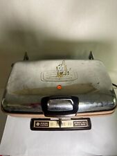 Vintage General Electric GE Automatic Grill & Waffle Baker 14G44T - 1200 Watts picture