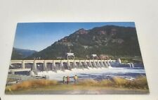 VTG Ephemera Postcard Unposted 1960s Bonneville Dam Oregon Union Pacific RR  picture