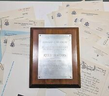 First Ever Edward R. Murrow Award 1966, USIA Memos On The Award And Murrow Fund picture