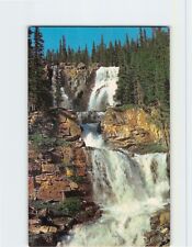 Postcard Tangle Creek Falls Jasper Park Canada picture