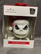 Nightmare Before Christmas SANTA JACK SKELLINGTON ORNAMENT Hallmark Disney NEW picture