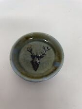 Wade Irish Porcelain Tiny Dish Deer Buck Stag made in Ireland Less Than 3” picture