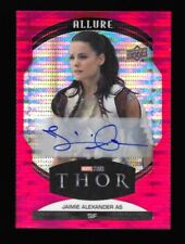 2022 Upper Deck Marvel Allure Red Autograph Jaimie Alexander As SIF Thor Auto SP picture