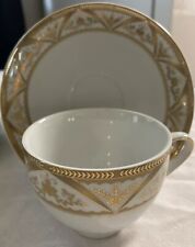 Shooting Star Fine Porcelain Tea And Saucer Set With 10 Dessert Plates 24 Pcs picture