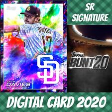 2020 Topps Colorful 20 Zach Davies Color Splash Rainbow Base Digital Card picture