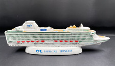Sapphire Princess Cruise Ship Model Figurine Luxury Liner Sea Ocean Boat picture