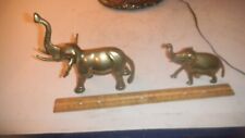 2- Collectible Brass Elephant Figurines picture