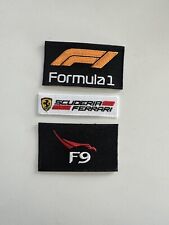3 Pack Ultimate F1 Patch combo  FERRARI FORMULA ONE F1 RACING Iron-on PATCHES picture