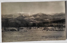 C 1920s RPPC FRANCONIA RANGE FROM SUGAR HILL WHITE MOUNTAINS NH NM picture
