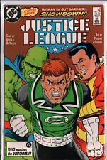 JUSTICE LEAGUE #5 Batman One Punches Guy Gardner 1987 DC Comics VF/NM (9.0) picture