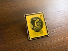 Artist Isamu Noguchi Badge Stamp Pin Rare Limited Collection Genuine 1904 - 1988 picture