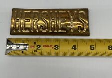 Hersheys Brass  Chocolate Bar Paperweight Desktop Decoration picture