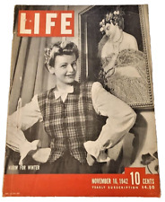 November 16, 1942 LIFE Magazine 40s Advertising ads   Nov 11 15 17 18 picture