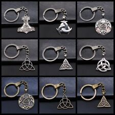 Trinity Knot Symbol Keychain - Trinity Knot Charm Lucky Amulet Car Key Holders picture