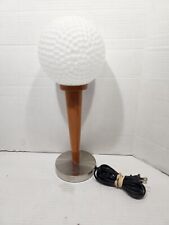 Golf Ball On Tee Desk Lamp, 15 inch, metal and glass picture