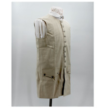 Osnaburg Colonial Period Waistcoat - F&I, Revolutionary War - Size 46 picture