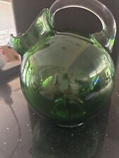 Vintage Cambridge Glass Emerald Green Large 80 Oz Ball Jug/Pitcher picture