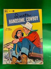 1951 DELL FOUR COLOR FC #324 I Met A Handsome Cowboy 7.0 F/VF RAW COPY picture
