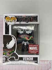 Funko Pop Venom #373 Marvel Collector Corps Exclusive SEE PICS + PROTECTOR A03 picture