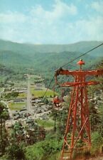 Postcard - Skylift, Gatlinburg, Tennessee Crockett Mountain Great Smokies  2588 picture