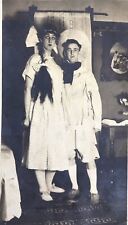 Vintage 1910’s PHOTO Young College Man Men in DRAG QUEEN Gay Interest picture