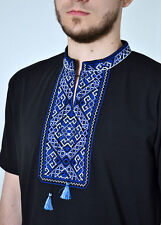 Ukrainian embroidered tee-shirt for man sorochka vyshyvanka of cotton. 5 models picture