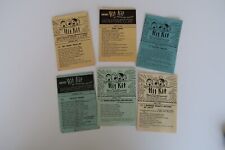 Vtg WW2 US Army Hit Kit Song Lot of 6 1943 and 1944 Homefront Ephemera Militaria picture
