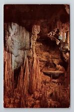 Luray VA-Virginia, Beautiful Caverns, Sacred River, Vintage Postcard picture