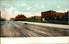 1909. NORTHERN PACIFIC DEPOT, FARGO, ND POSTCARD. EP28 picture