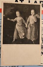 VINTAGE Gainsborough  THE PAINTER'S DAUGHTER POSTCARD AS IS J2  picture